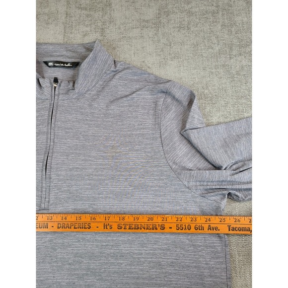 Travis Mathew Gray Zip Up Sweater - Picture 4 of 7